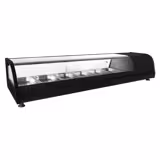 Tapasvitrine PREMIUM - 1395x400mm - 6x GN 1/3