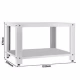 Alt Çerçeve - 1335x1065x870mm - paslanmaz çelik - için: Pizza fırını POE930TN & POE9930TN