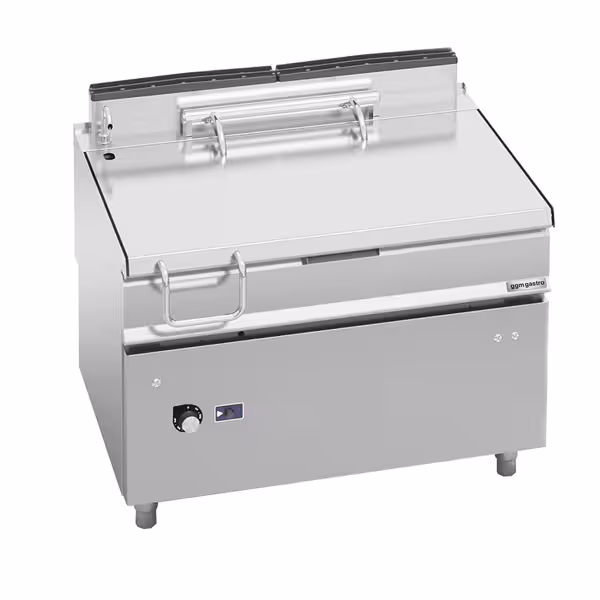 Kantelbare braadpan PAOLO 900 - gas - 120L - 30kW - elektrische kanteling - 900