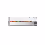 Kühlaufsatzvitrine ECO - 1400x395mm - 6x GN 1/3