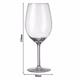 (6 pcs) Wine glass - ESPRIT - 530 ml - Clear