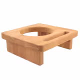 حامل قدر - خشب - Ø 100 mm - 180x180x61mm - مناسب لـ قدر واحد - متوافق مع SMTK100O