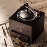 (6 Stück) PEUGEOT | LE MOULIN D'OLIVIER ROELLINGER - Pfeffer-/Gewürzmühle mit Kurbel - Schokolade - Höhe: 130mm