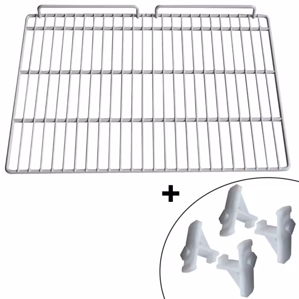 Plastic-Coated Support Grid - 670x530mm - incl. 4 Brackets - compatible with KSS600GN & KSS600SRN
