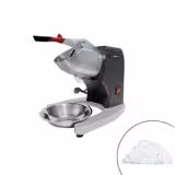 Commercial Countertop Ice Crusher – Black - 1.6 kg/min - 300 W - ABS Housing - Stainless Ice Bowl Under‑Unit