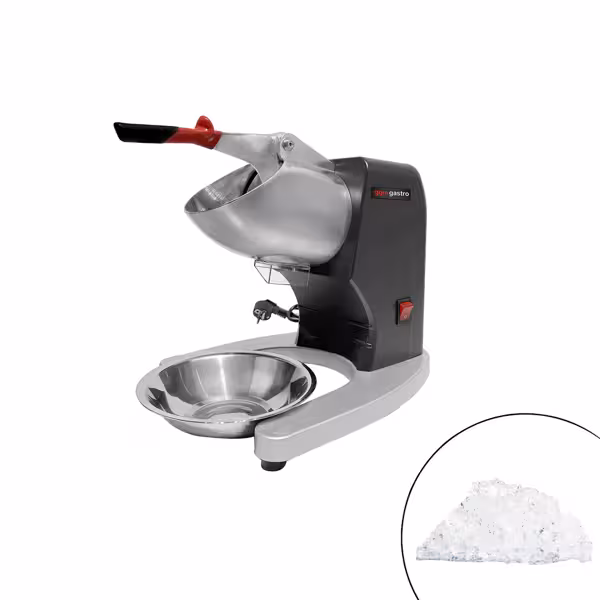 Commercial Ice Crusher - 1.6kg/min - 300W - Black