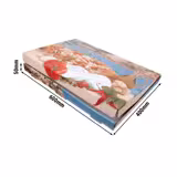 (50 pieces) Pizza box - POSITANO - Mediterranean coast - 40 x 60 x 5 cm