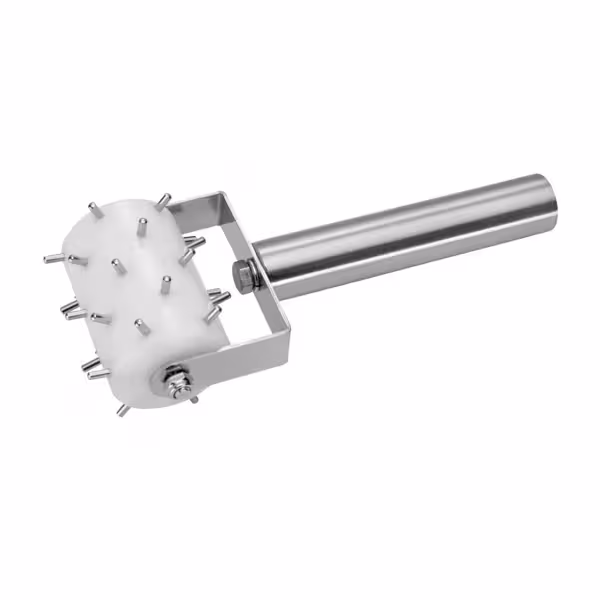 Rouleau pique‑pâte - 210x125mm - Acier inoxydable 18/10