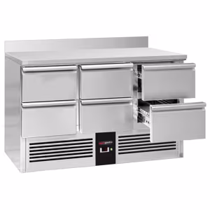 Rashladni pult PREMIUM - 1365x700 mm - 6 ladica & poleđina