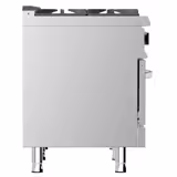 Gasfornuis - Giuseppe 700 - 1200x730mm - 45,0 kW - 6-pits - incl. gas statische oven - 6,0 kW