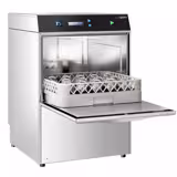 Doppelwandige Gläserspülmaschine - Digital - 2,97 kW - inkl. Entkalker - mit Reiniger- & Klarspülerpumpe