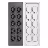 Plaques pour machine à tartelettes TMOPH - Forme : 10x tête d'ours