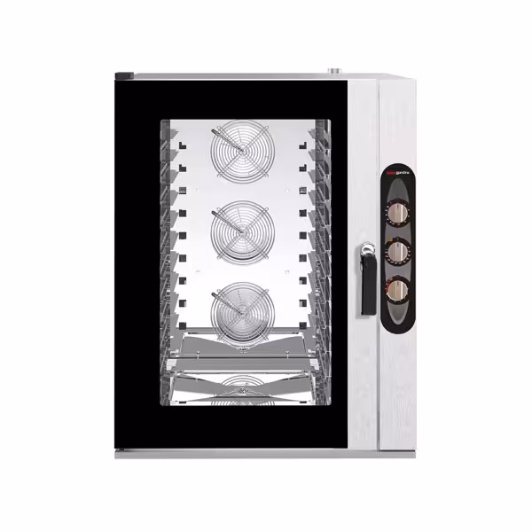 Commercial Combi Steamer - Manual Controls – 12× GN 1/1 – 260°C – 16.1 kW – 400V 3N/PE