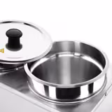 Bain-marie hotpot - 3x3,5L - 450W - totaal 10,5L