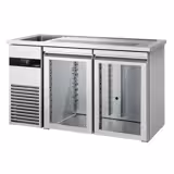 Banco Spillatura Birra PREMIUM - 1550x700mm - 2 Porte in vetro