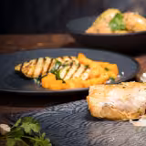 (6 pcs) Bowl - DARK WAVE - Melamine - 0.5L - square - 175x175mm - Depth: 50mm - Black