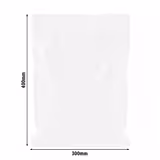 (1000 pcs) Sacs sous vide - lisses - 300x400mm - Épaisseur : 90µm - Transparent