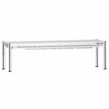 Mostek grzewczy PREMIUM na podczerwień z promiennikiem ceramicznym - 1800x370mm - 1,4kW - 1 podgrzewany poziom - regulowana wysokość