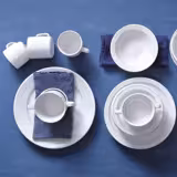 (12 ks) BUDGETLINE - Podšálek Mammoet - Ø 140mm - Bílý