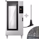 Combisteamer - Elektrisch - Touchscreen - 20x GN 1/1 - incl. kerntemperatuurvoeler & rekwagen