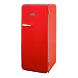 GASTRO-COOL | ثلاجة ريترو - 300 لتر - باب - أحمر
