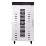 Aszalógép | Dehydrator - 24 tálca - rozsdamentes acél - 2,0 kW