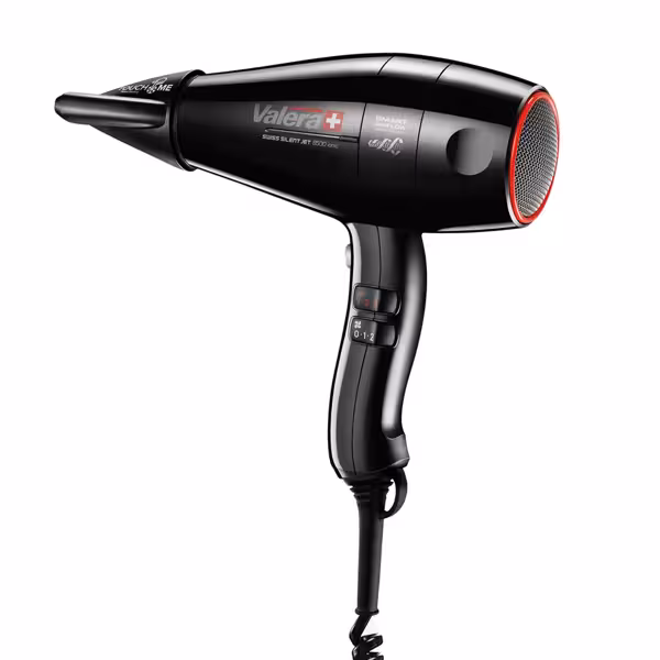 AIR-WOLF | Sèche-cheveux mural – avec câble spiralé – plastique ABS