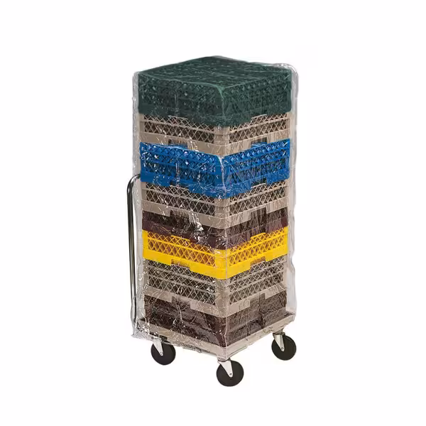 Beschermkap - transparant - voor vaatkorven - H: 1220 mm