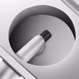 Stainless Steel Channel Drain - AISI 304 - 900x300mm - low-profile - side outlet - Ø70mm - removable grate/strainer