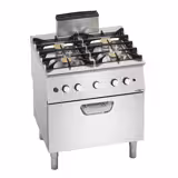 موقد غاز PAOLO 700 - 800x730mm - 31,80 kW - 4 شعلات - يشمل فرن غاز ساكن - 7,80 kW
