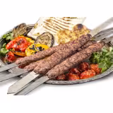 Barbecue au charbon de bois BERLIN – 1760 mm – inox