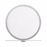Pizzagitter/Screen - Aluminium - gelocht - Ø 250mm