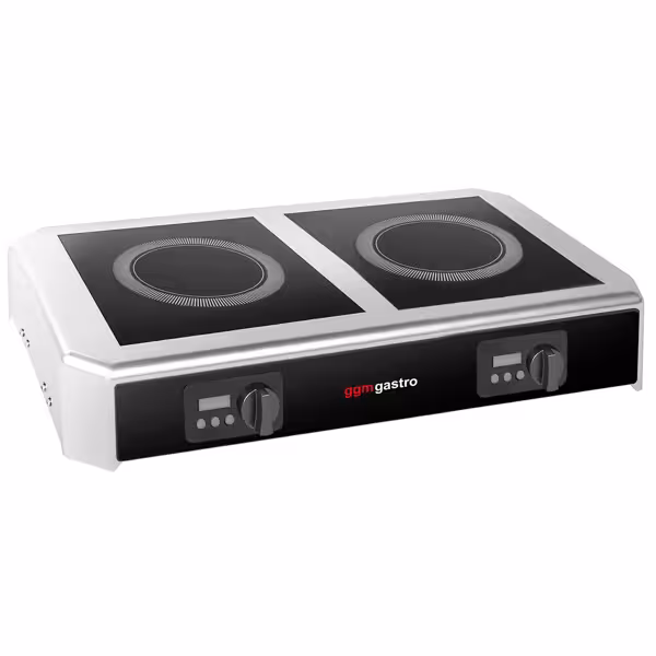 Induktioliesi - 6 kW - 2 keittolevyä