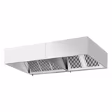 Campânula de exaustão Profissional - 2600mm - com regulador de velocidade, filtros labirinto e iluminação