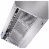 Cappa a parete Professionale Snack autoaspirante - 1800mm- Prof.700mm - con regolatore di velocità, filtri a labirinto antigrasso e illuminazione LED