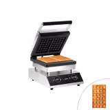 (2) Digital Brussels Waffle Iron – Teflon AISI 304 Plates, Timer 130 min, 1.6 kW