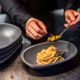 (12 szt.) Miska wielorazowa na wynos - 800ml - Owalna - Szara - z recyklingowalnego tworzywa sztucznego