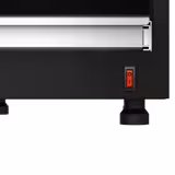 Kopjeswarmer RVS - 400W - met 3 schappen - tot 48 kopjes