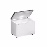 LIEBHERR commercial chest freezer - 1005 x 720 mm - 266 litres - stainless steel lid
