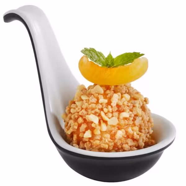 (24 piezas) Cuchara para comer con los dedos - HALFTONE - Melamina - 20 ml - Longitud: 100