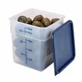 (6 peças) CAMBRO | CAMSQUARES® - Contentor - 17,2 litros - Transparente