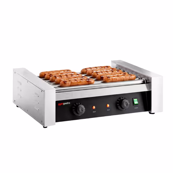 Commercial Hot Dog Roller Grill - 7 Rollers