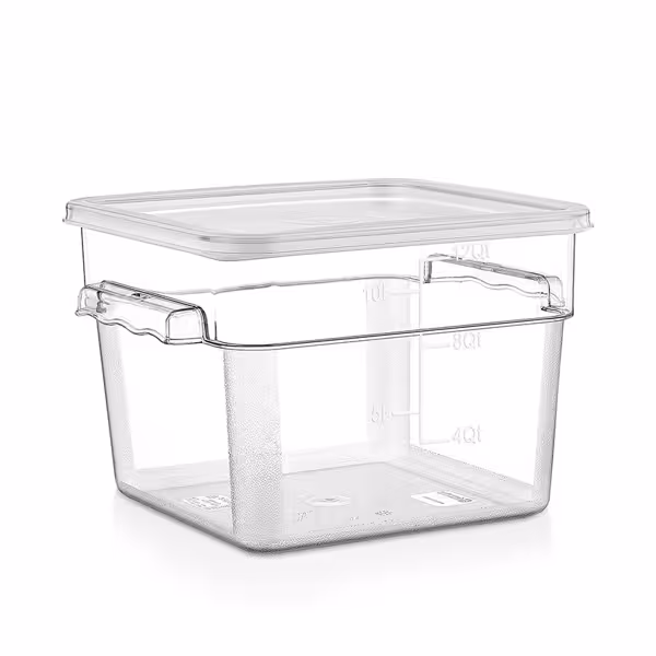 Gastronorm Food Storage Container - with lid - Polycarbonate - 5.7 litres