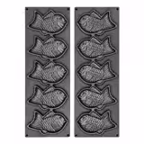 Plates for tartlet machine TMOPH - tartlet mould: 5x taiyaki fish