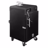 Smoker Oven - Digital - with 4 Racks - 509x581mm - on Wheels - Black