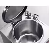 Electric Boiling Pan - 55L - 9kW - Indirect Heating - with Water Connection