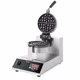 Aparat de facut vafe - Digital - 1.3 kW - cu suprafață de coacere rotativă la 180° și afișaj al temperaturii