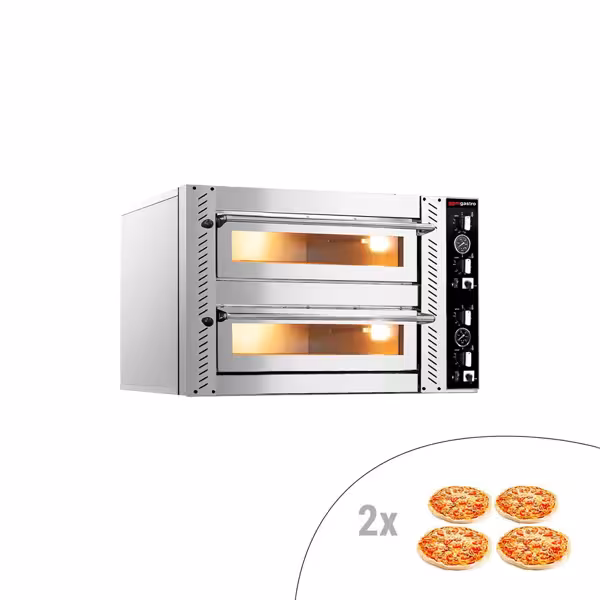 Pizzasütő 4+4x 25 cm