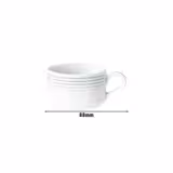 (6 pezzi) SELTMANN WEIDEN | Tazza da caffè moka - 0,09 litri - Blu Artico