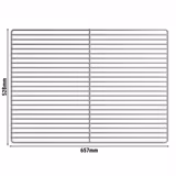 (2 szt.) Półka kratowa - do butelek - GN 2/1 - 528x657mm - Wysokość: 11mm - do serii szklane lodówki